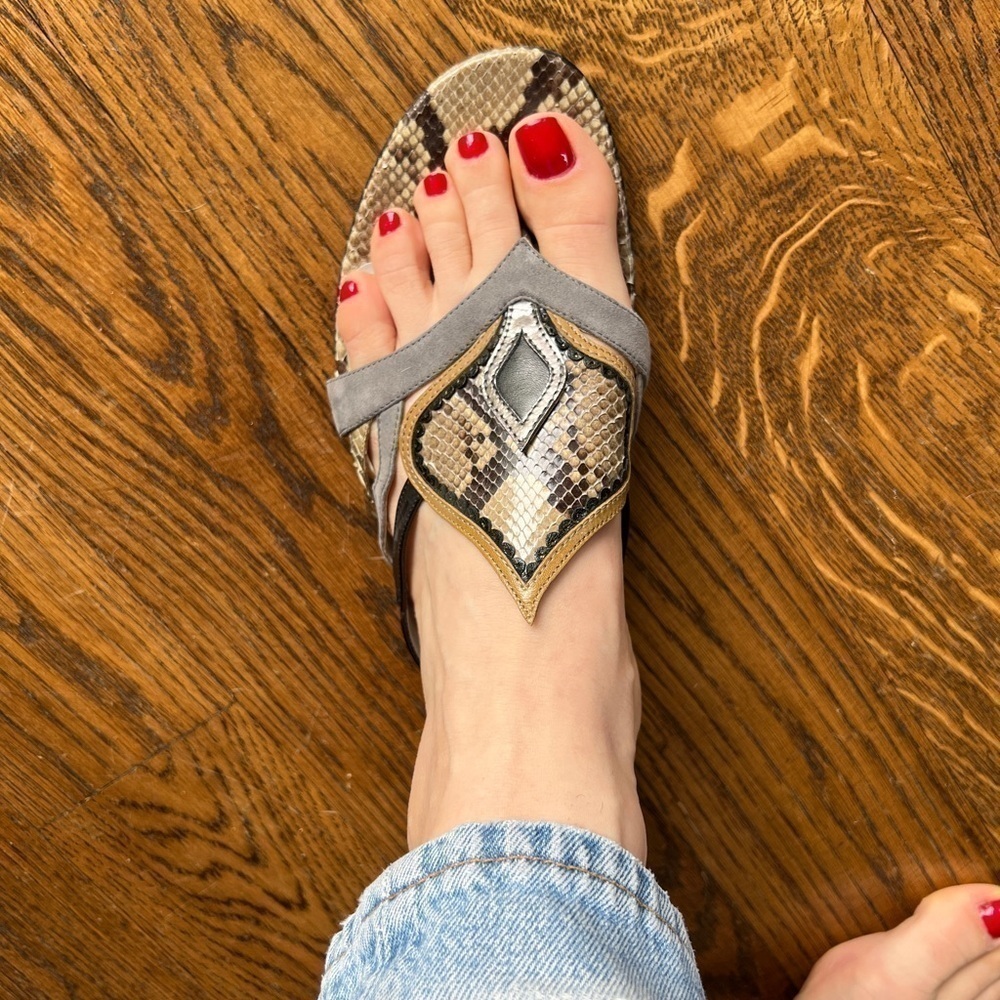 Miu Miu Snake Sandals - Picture 7 of 7
